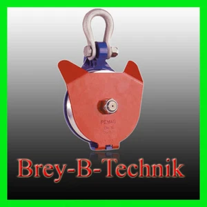 Pewag Seilumlenkrolle Galoppino Verricello Srl 10 Zul Forza di Trazione 2,5T - Foto 1 di 1