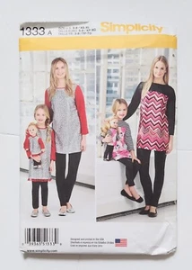 Simplicity 1333 Misses Child’s Tunic Leggings 18  Doll Adult Sz 10-22 / 3-8 - Picture 1 of 5