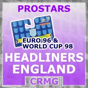 CRMG Corinthian ProStars Headliners ENGLAND EURO 96 WORLD CUP 98 - Picture 1 of 38