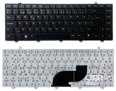 Teclado QWERTY NORDIC Dell Studio 14 14Z 1440 1450 1457 /0R17W7 /DE88-NOR - Imagem 1 de 3