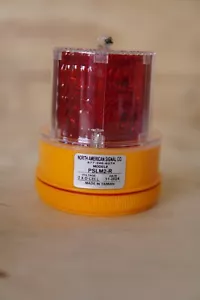 PSLM2-R Luce di Avvertimento di Sicurezza a LED, Magnetica, a Batteria, Rosso - Foto 1 di 4