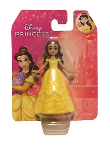MATTEL Disney Princess "Belle" Mini 2.5" Plastic Figures Cake Topper NIP - Picture 1 of 3