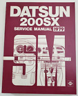 1979 Datsun 200Sx Factory Service Manual Nissan Motor Co Model S10 Series