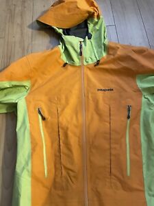 Patagonia Mens Super Alpine Gore-Tex Pro Hooded Zip Waterproof Jacket Medium