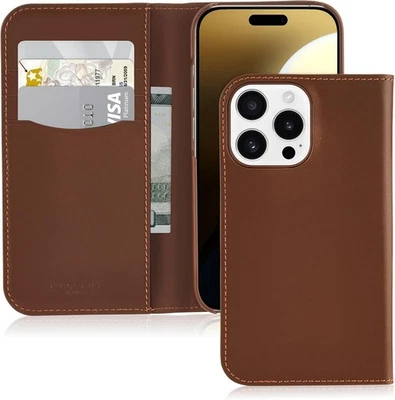 Funda Coach iPhone 16 Pro Firma Cuero Billetera/Funda Teléfono Folio Diseñador Nueva en Caja Foto 1 de 4