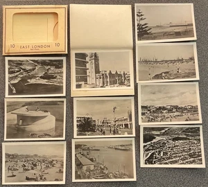 EAST LONDON,DURBAN,SOUTH AFRICA,10 X VINTAGE REAL PHOTO SNAPSHOTS. - Picture 1 of 7