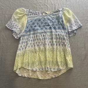 Lucky Brand Multicolor Blouse XL - Picture 1 of 7