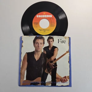 Bruce Springsteen "Fire" 45 Vg+ Tested Jukebox Picture Sleeve Rare 1986 - Picture 1 of 5
