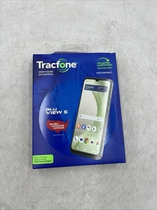 BLUE TFBLB160VCPWP View 5 6.56" 64GB 3GB RAM Black LTE Prepaid Tracfone - Picture 1 of 2