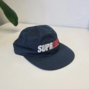 SUPREME 2 TONE NYLON 6 PANEL HAT SS15H23 - Picture 1 of 6