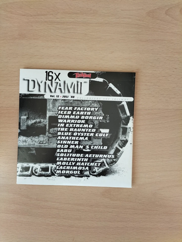 CD Rock Hard, 1 6x Dynamit, Vol. 12 1998, Iced Earth, In Extremo, Fear Factory - Bild 1 von 3
