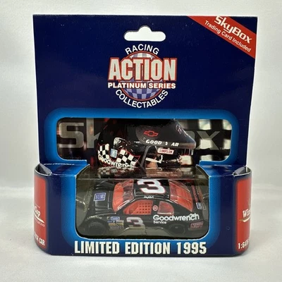 Action Racing Platinum Diecast 1:64 - Dale Earnhardt #3 - 7 Time Champ (1995) - Image 1 of 4