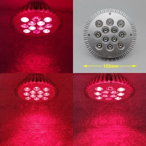 36W PAR38 Red 730nm 830nm 660nm 850nm IR LED Lamp Spot Light Bulb Therapy Plant - Picture 1 of 18