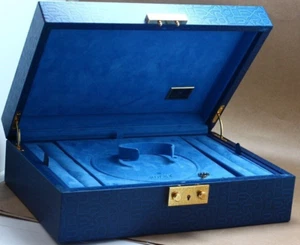 Rolex Blue jewellery watch cufflink accesories presentation box key case - Picture 1 of 24