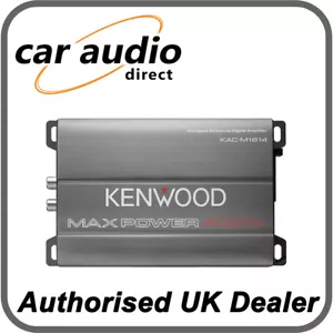 Kenwood KAC-M1814 400W Class D 4 Channel Compact Digital Amplifier - Picture 1 of 1