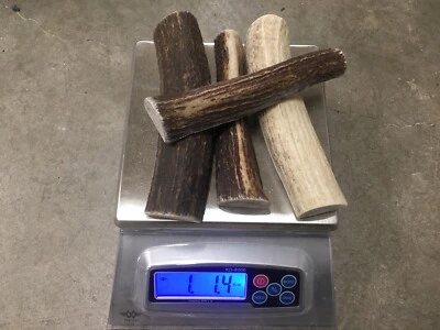 1 Pound Prime Chews Split Elk Antler Dog Chew Mix-M/L SALE LOT Bulk Large SELECT