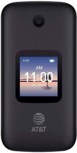 Alcatel SMARTFLIP 4052R (Unlocked) AT&T GSM 4G LTE Flip Phone Black - Brand New