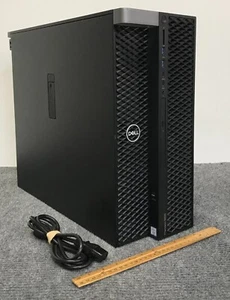 Dell Precision 5820 Desktop i7-7800X 16GB RAM 500GB SSD w/Power Cord - Picture 1 of 9