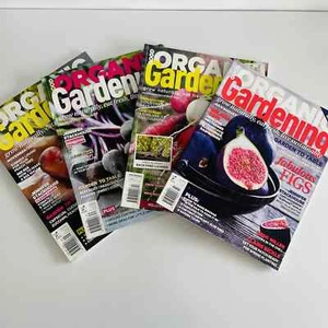 Good Organic Gardening Magazines x4 Lot,Food Produce Sustainable Living Compost - Picture 1 of 9