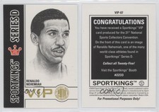 2010 Sportkings National Convention VIP Series D Renaldo Nehemiah #VIP-07