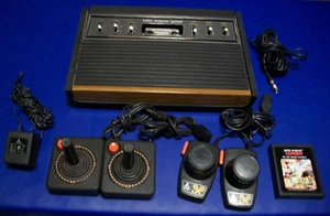 Vintage ATARI 2600 SYSTEM ~ SUNNYVALE HEAVY SIXER ~ Complete ~ Tested ~ LOW S.N. - Picture 1 of 21