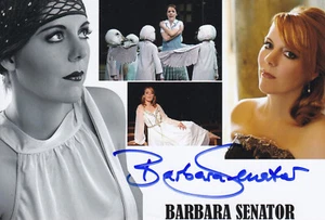 Barbara SENATOR - dt. Opernsängerin, Original-Autogramm! - Bild 1 von 1