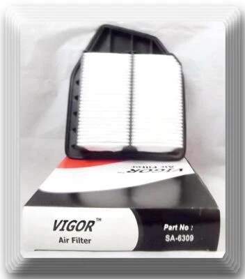 Filtro de ar do motor SA6309 Compatível com: HONDA Accord 4cyl 2.L 2008-2012 Crosstour 2012 - Imagem 1 de 2