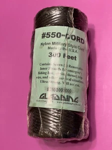 Gladding #550-CORD Olive Drab Paracord, 300ft Spool Nylon Military Style Cord - Picture 1 of 1