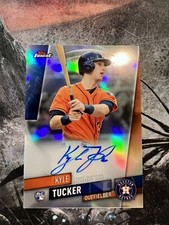 2019 Topps Finest Auto Kyle Tucker #FA-KT Rookie Auto RC