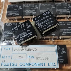 2PCS TAKAMISAWA VSB24SMB 24VDC Power Relay 6Pins same as RKA-7DZ-24 - Picture 1 of 1