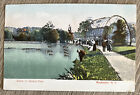 Postcard Scene In Seneca Park Rochester New York Ny Udb Germany Mica Glitter