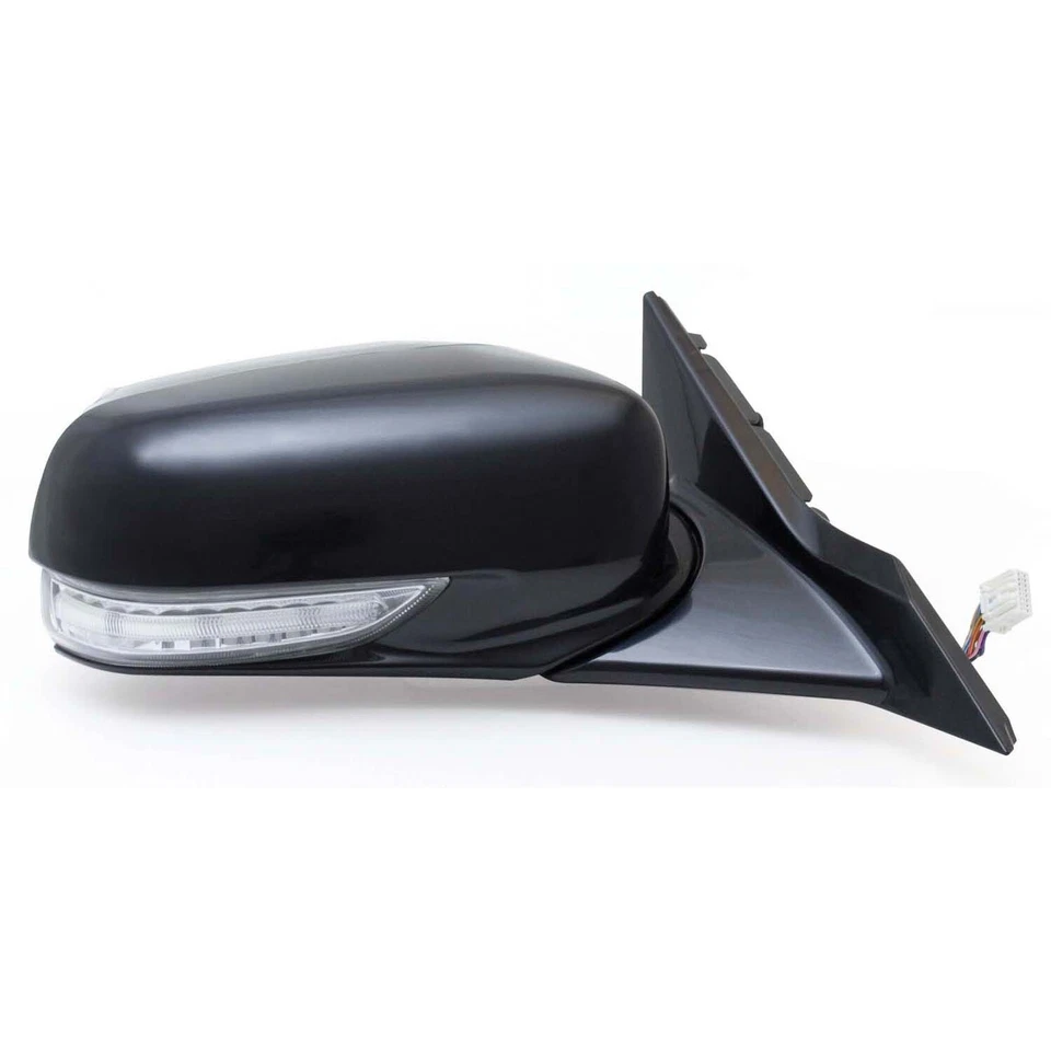 09-14 Acura TL Black w/ Turn Signal & Memory RH Heated Power Mirror AC1321113 — 第 1/1 张图片