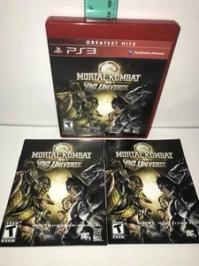 Mortal Kombat vs. DC Universe PS3 Greatest Hits CIB w/ Manual Tested/Works - Bild 1 von 7