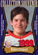 1999 Quebec Pee-Wee Tournament Collection #25 Mathieu Chouinard