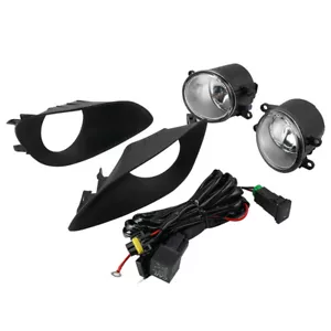 Lámpara antiniebla con lente transparente para Toyota Yaris 2007-11 sedán con cubierta de interruptor de cableado - Imagen 1 de 11