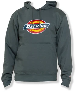 Dickies Big Logo Hoodie - NWT Mens Size XL Slate Blue - #46227-P3 - Picture 1 of 2