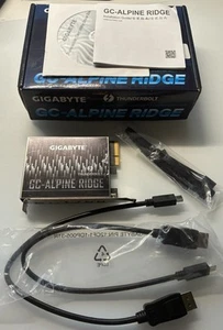 Gigabyte GC-Alpine Ridge Thunderbolt 3 PCI-e x4 (Rev 2.0) Add in card - Afbeelding 1 van 6