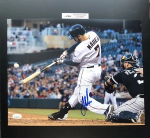 Joe Mauer Signed Autographed 11x14 Photo Minnesota Twins Baseball JSA COA - Picture 1 of 3