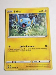 Shinx 060/192 Swsh02: Rebel Clash Regular - Picture 1 of 2