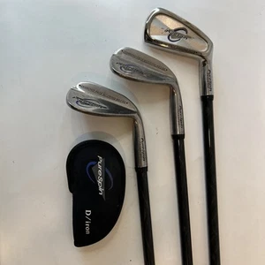 Pure Spin Diamond Face 56° & 48° & D Sand Wedge PureSpin KEBLAR Fat Shaft RH - Picture 1 of 24