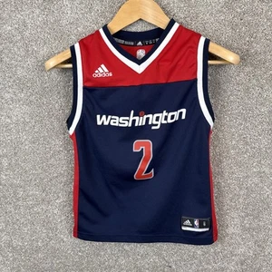Adidas John Wall #2 Washington Wizards Jersey Youth Small Red NBA - Picture 1 of 9