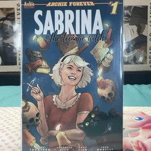 Cómics de Sabrina la bruja adolescente 1 portada variante D Victor Ibanez Archie 2019 - Imagen 1 de 4