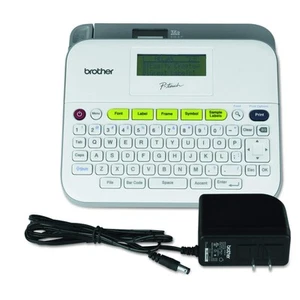 P-Touch Monochrome Label Maker, Versatile Easy-to-Use Labeler, PTD400AD, AC A... - Picture 1 of 8