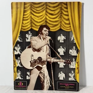 Elvis Presley 1971 Souvenir Menu International Hilton Hotel Original - Picture 1 of 10
