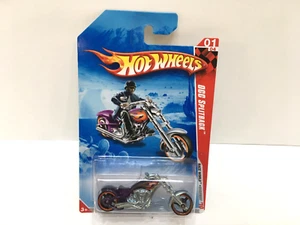 2010 Hot Wheels Race World Series Hwy Oange County Chopper Splitback Motorcycle - Picture 1 of 4