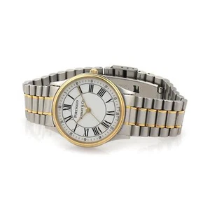 Tiffany & Co. SSteel & Gold Tone Portfolio Men's Wrist Watch LIQUIDATION!! - Picture 1 of 5