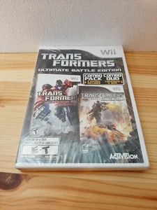 Nuevo paquete combinado Transformers Ultimate Battle Edition (Nintendo Wii, 2013) - Imagen 1 de 2