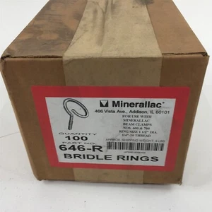 Minerallac 646-R Bridle Rings - Box of 100 - Picture 1 of 8