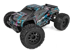 Team Associated Reflex 14MT RTR 4WD Brushless Mini Monster Truck Blue/Purple - Picture 1 of 4