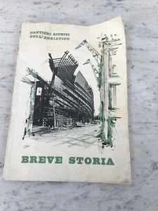 VECCHIA RIVISTA CANTIERI RIUNITI DELL'ADRIATICO STORIA NAVI SHIPS OLD MAGAZINE - Picture 1 of 8